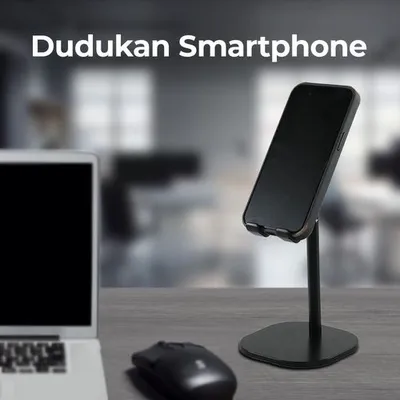 Dudukan Smartphone Desktop Stand Holder Telescopic